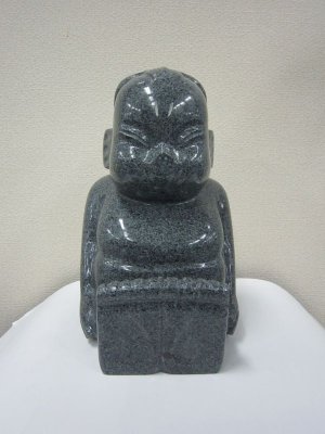 画像1: 中国産御影石ビリケン像